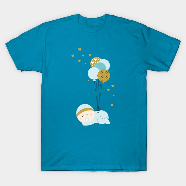 Baby boy T-Shirt by grafart